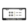 MVP Fit Benz T304 Laser Etching SS Black License Plate