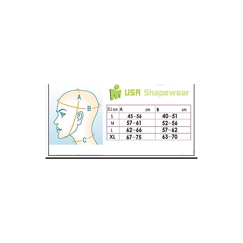Facial Compression & Chin Support Continual Chin Support and Pressure