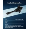 ECCPP ECCPP 2 ignition coils with 4 iridium Spark Plugs,UF295,for