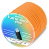 1/4 in x 50 ft Elastic Bungee Shock Cord,Neon Orange