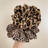 shefun JP217 Scrunchies, Silk Hair Tie, Set of 2, Adults,