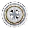RecPro RV Brushed Nickel Sink Strainer Drain | Removable Strainer