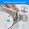 Built in Soap Dispenser for Kitchen Sink, Chrome Stainless Steel