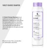 Lendan Anti-Yellow Kit with Violet Pigments, Violet Charge Shampoo 300ml