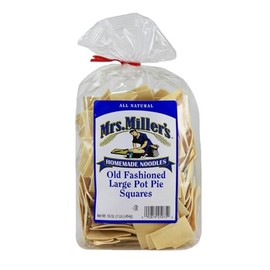 AmishTastes Mrs. Miller's Old-Fashioned Large 2" Pot Pie Squares, 16 Oz. (Pack of 2)