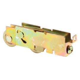 Prime-Line D 1846 1 In., Steel, Sliding Door Tandem Roller Assembly with F-Tab (Single Pack)