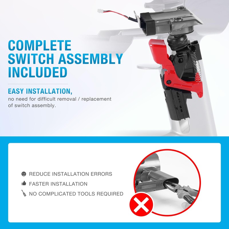 V10 SV12 Main Body Assembly Housing Compatible with Dyson V10