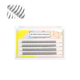 Mirhua DIY Eye Makeup Top Eyelashes This is a product that needs to be prepared by yourself Popular Easy Upper Eyelashes Self Natural Part False Eyelashes 9-12mm