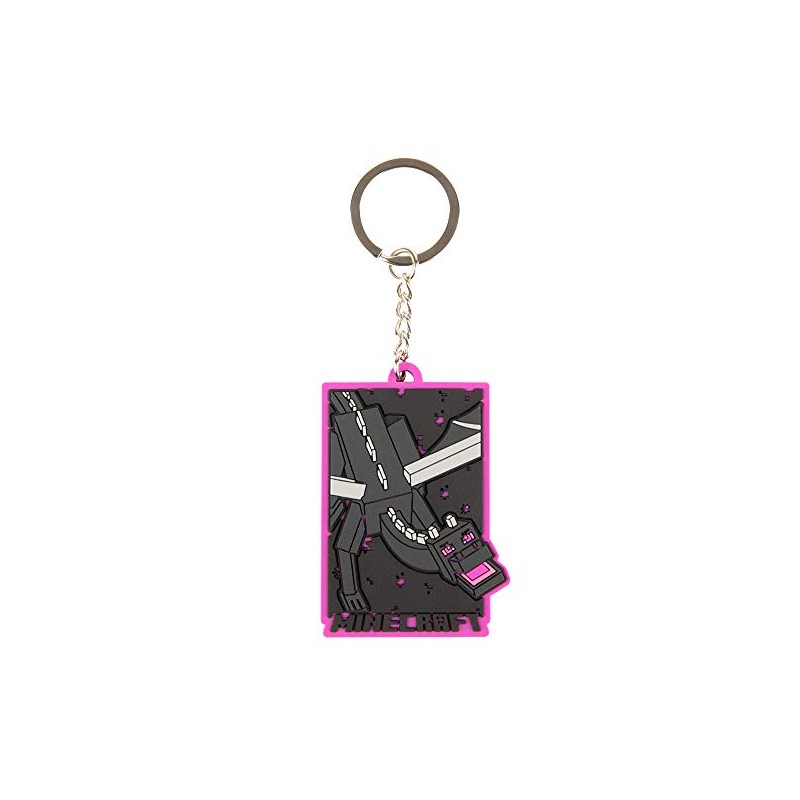 Mine Craft Ender Dragon Keyring, black