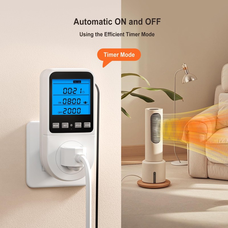 INKBIRDPLUS Plug in Thermostat Timer with Cycle Time Period Control,
