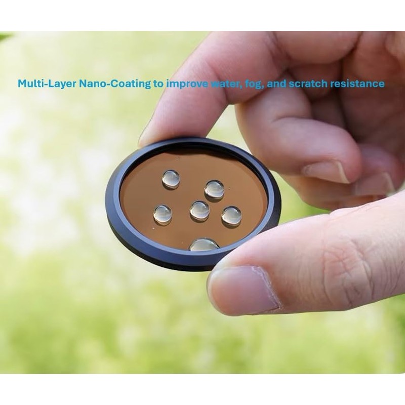 Universal Camera Lens Filter - Magnetic Quick Change Filter (Black