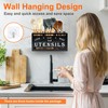 Extra Large Black Wood Utensil Holder Organizer Farmhouse Kitchen Decor