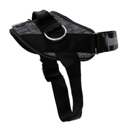 ShawnCo Essential Dog Harness, No-Pull Pet Vest with 3 Leash Clips, No Choke, Reflective, Adjustable and Padded, for Easy Walking and Training for Small, Medium and Large Dogs (Black Camo, Medium)