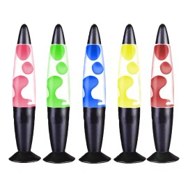 Lampara Lava Varios Colores 41 Cm Decorativa Cuarto Oficina