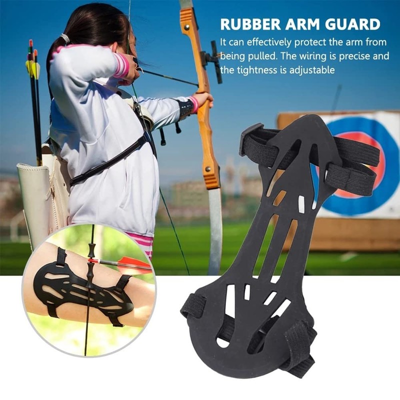 DONGKER Arm Guards, 4 Pieces Arm Protectors for Archery, Forearm