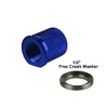 TWP 1/2-28 TPI Thread Protector with 5/8-24 TPI Outside Thread,