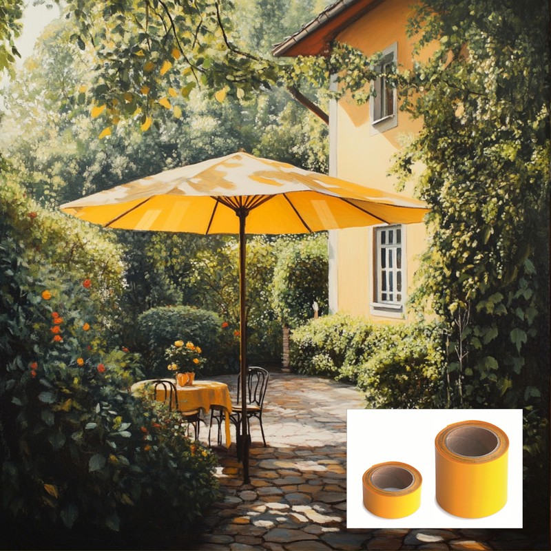 SEUFFI PVC Reparatur Klebeband Für Alle Planen Und Folien, Weiß,