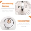 Hotiko Deadbolt Door Lock Latch Stainless Steel Security Lock for