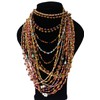 Single Strand 32" Ghost Bead Necklaces