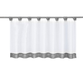 Yujiao Mao Voile Panel Curtains with Tabs, Pack of 1