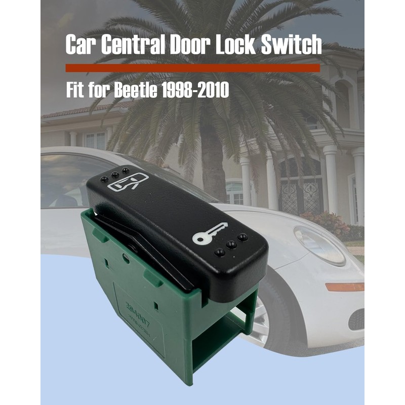 OWNDR Door Lock Switch Fit for VW Beetle 1998-2010 Replace