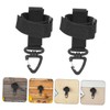 KOMBIUDA 4pcs Glove Holder Strap Durable Oxford Cloth Glove Belt