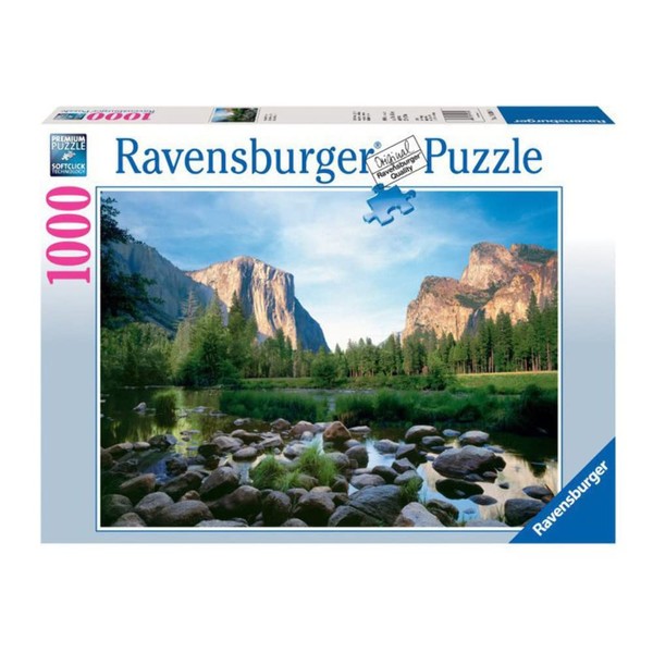 Ravensburger Yosemite Valley 1000 Piece Jigsaw Puzzle for Adults – Every Piece is Unique, Softclick Technology Means Pieces Fit Together Perfectly,Multicolor,Pack of 1