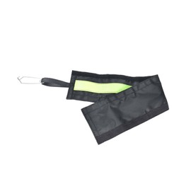 Protective Fixing Hook Rock Climbing Rope Sleeve, Double Layer PVC Anti Wear Cover for Outdoor Climbing, Rappelling, etc.