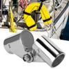 2Pcs Stainless Steel Folding Rotatable Connector Marine Boat Rail Tube