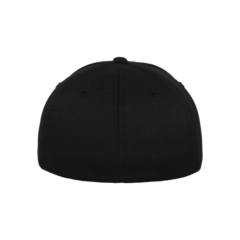 Flexfit Wooly Combed Hat, Black, Youth