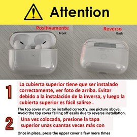 USTIYA Funda para AirPods 4 2024 Case Protectora Carcasa con Mosquetón TPU Transparente Silicona Espesamiento Suave Cover Mujer dama (Transparente)