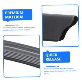 Soft Flat Tip Vacuum Crevice Cleaning Tool Vacuum Crevice Clean Tool Vacuum Cleaner Crevice Brush Vacuum Crevice Cleaner Tool Vacuum Flexible Crevice Tool Vacuum Cleaner Attachment