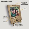 Cuadro personalizado reproductor Spotify Decoracion Madera con fotografia de alta