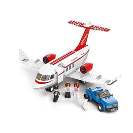 Sluban Concept Plane - 275 Pieces in Box 100% Compatible - Aviation Series - Building Brick Educational Toy (M38-B0365)
