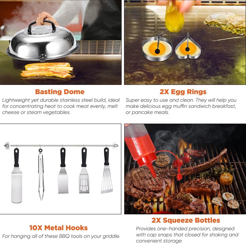 Commercial Chef Blackstone Griddle Accessories Kit - Blackstone Accessories -