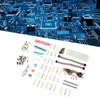 DIY Electronic Component Kit Jump Line Breadboard Ceramic Capacitor Resistor