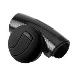 Broco Universal Car Steering Wheel, Knob Spinner, Power Grip Ball Wheel Booster, Black