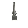 Cast Iron Quad Top Finials/Spears - 3/4" - 12 Pack
