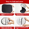 Foldable 2 Piece RV Car Windshield Sun Shade Cover, Auto