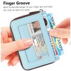 FurArt Credit Card Wallet, Zipper Card Cases Holder for Men