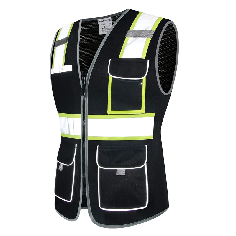 HoliSecure Safety Vest for women, Hi vis Reflective Lady Work