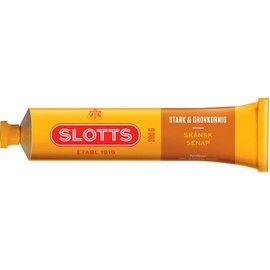 Slotts Skansk Senap - Coarse Mustard TUBE 200g