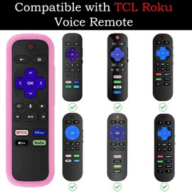 Silicone Protective Controller Sleeve for Roku TCL Hisense Roku Remote Case