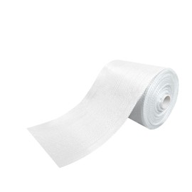 Acuteye Fiberglass Cloth Roll, 4 Inches*99 Feet 6oz Plain Weave Non Adhesive Fiberglass Cloth Tape Strip for Repairing and Reinforcing Pipes, Sinks, Bathtubs, Boats, Cars (1, 4'' * 99')