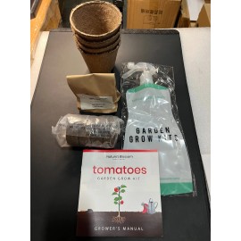 Cedar Trail Tomato Garden Kit – 4 Seed Types, Pots & Markers