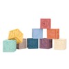 9pcs Baby Blocks Toy Soft Squeeze Chewing Educational Toddler Stacking