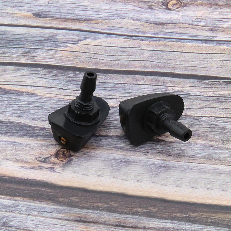 EMSea 4pcs Universal Windscreen Washer Jets Adjustable Fit for Different