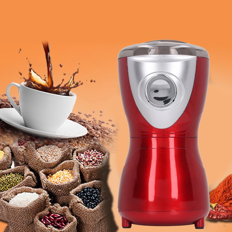 Electric Coffee Grinder 304 Stainless Steel 300W Electric One Touch