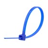 Secure 4 Inch Blue 18 lb Miniature Nylon Cable Tie