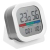 Levemolo Thermometer for Home Indoor Thermohygrometer Clock Room Thermometer Accurate